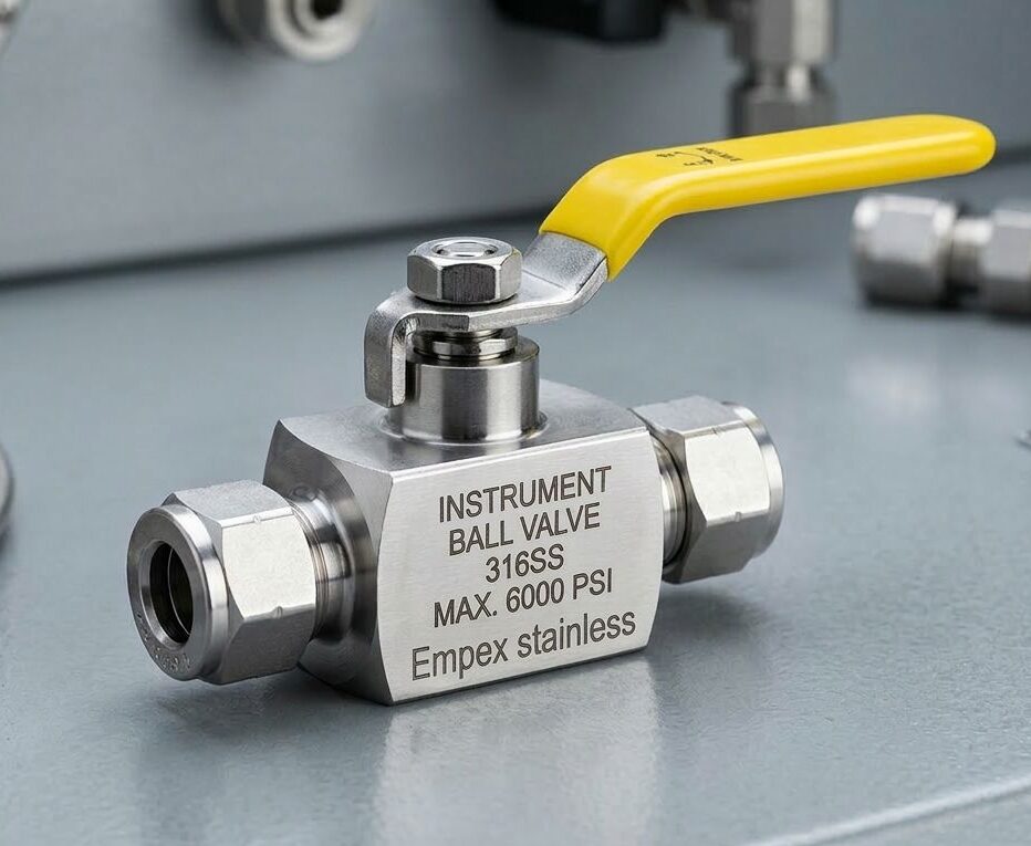 Home High Pressure Instrumentation Ball Valve IN INDIA.