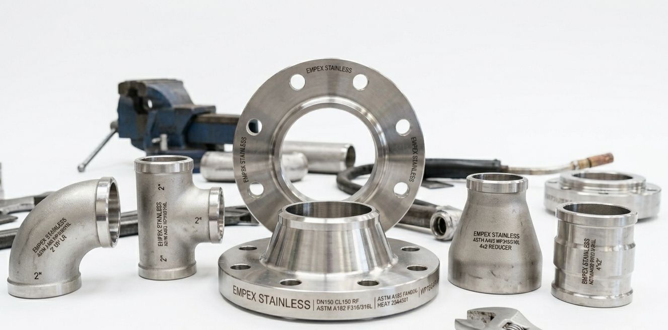 Home pipe fitting flanges